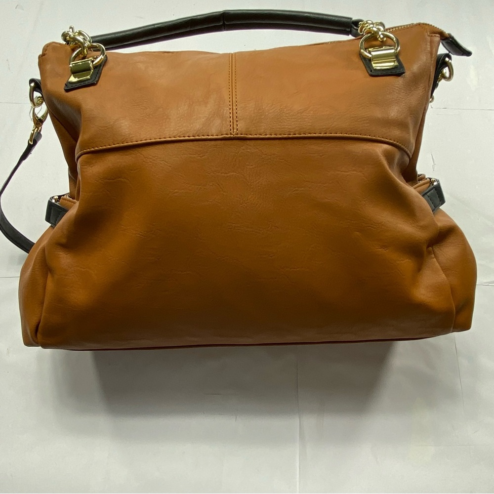 STEVE MADDEN Brown Shoulder Bag Purse Faux Leather - Picture 4 of 15